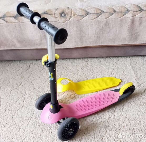 Детский 3-колесный самокат Decathlon OxeloB1