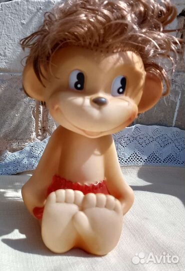 Советская резиновая игрушка Львёнок