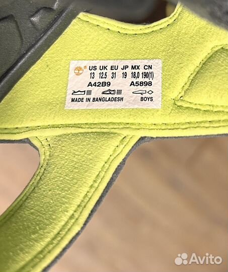 Новые сандалии Timberland
