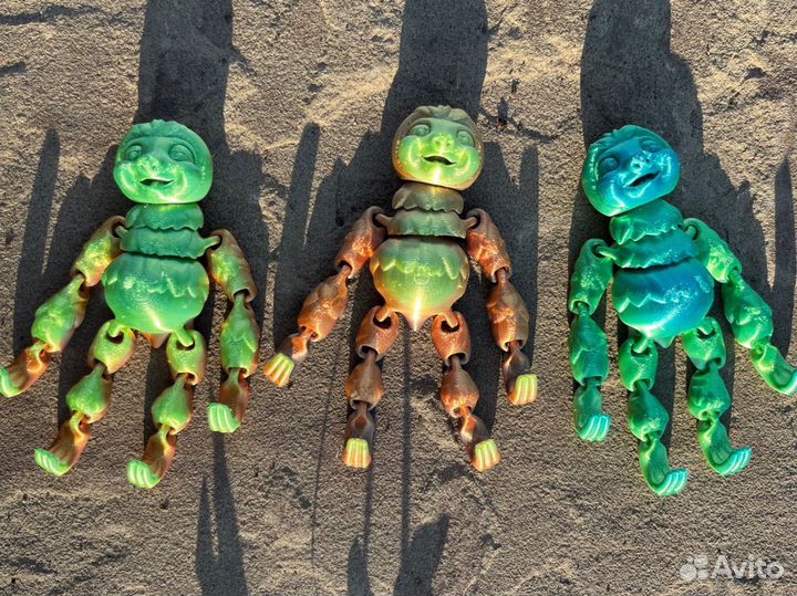 3d игрушка подвижный ленивец