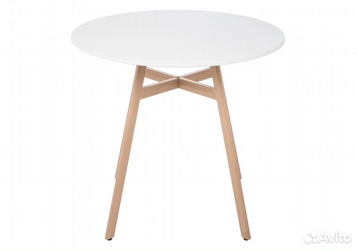 Обеденная группа «Арги 90 light purple / white / wood»