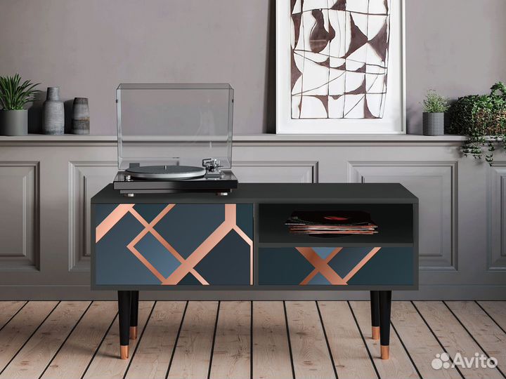 Тв-тумба T3 - Антрацит - Ashy 1920'