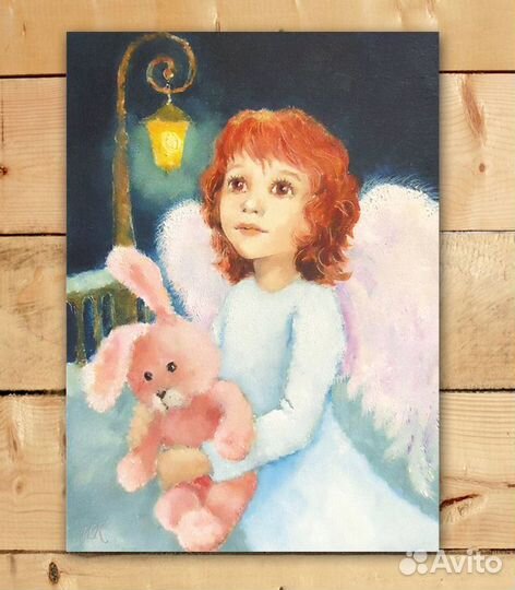 Ангелочки, набор 8 открыток с ангелами