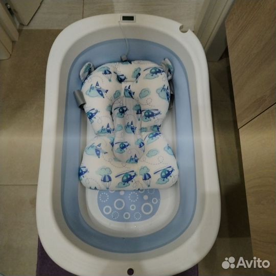 Детская ванночка для купания складная