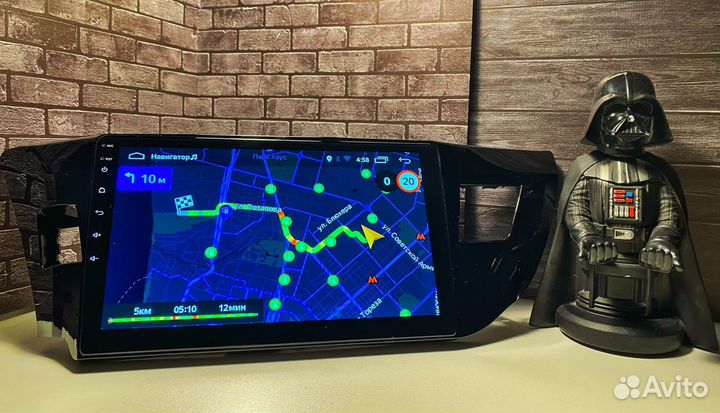 Магнитола toyota Corolla 170/180 2/32 10 дюймов