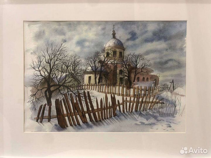 Пейзаж «у церкви»