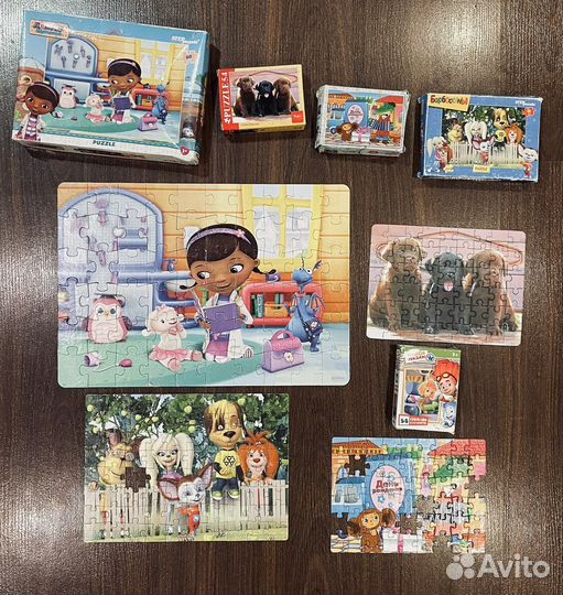Пазлы 54 шт и 160 шт