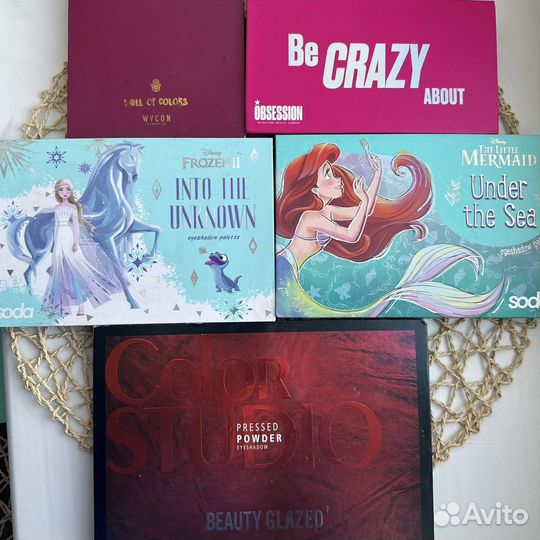 Палетки Beauty Glazed Wycon Soda Makeup Obsession