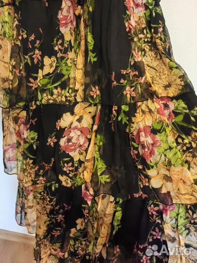 Платье H&M. 100% шелк. 36