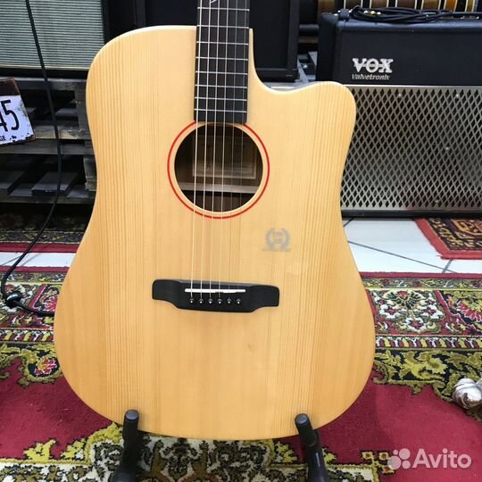 Акустическая гитара Tyma TD-5C с чехлом