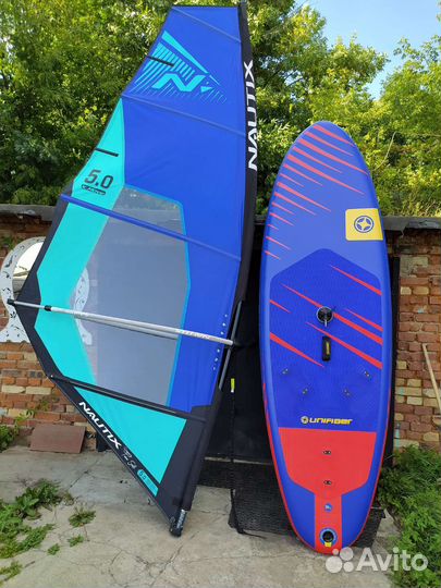 Новый виндсерфинг для глиссирования + парус 5.0 м