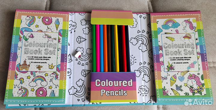 Набор для рисования, раскраска для детей