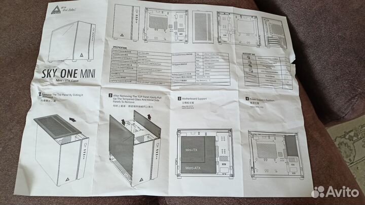 Корпус для компьютера Montech sky one mini
