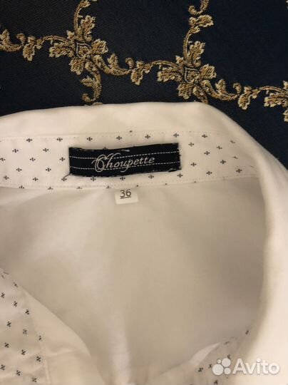 Рубашка белая для мальчика