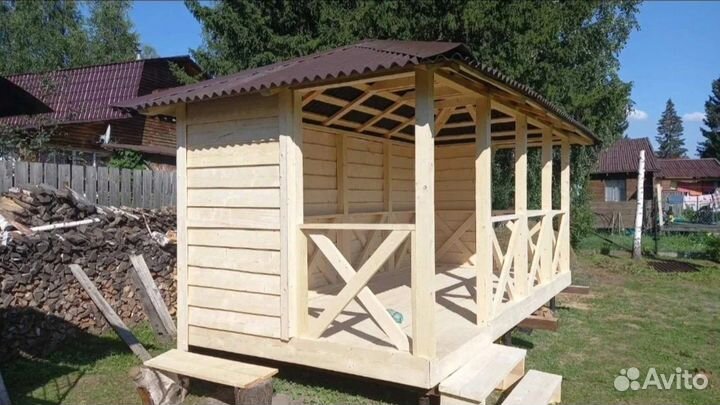 Беседка под ключ