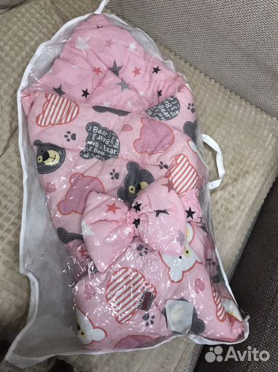 Конверт-одеяло для малышей (можно на выписку)