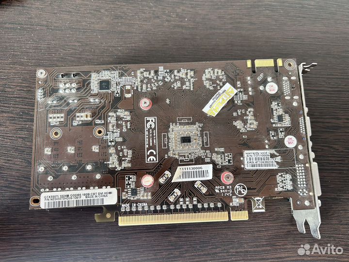 Видеокарта Palit GTX 550 Ti