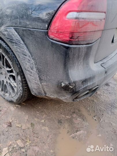 Задний бампер porsche cayenne 957 turbo