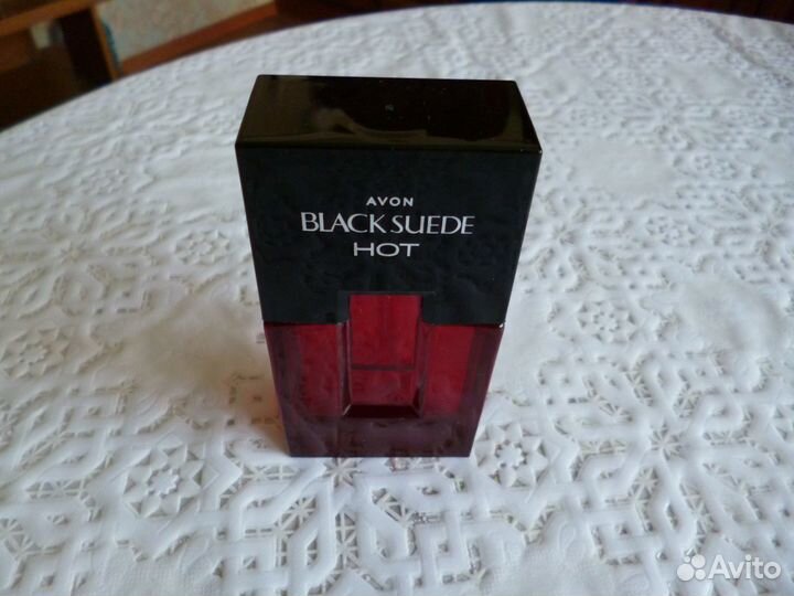 Мужской парфюм black suede HOT avon