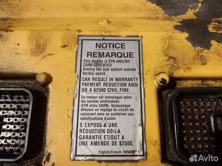 Блок управления двигателем Caterpillar 12 MBL