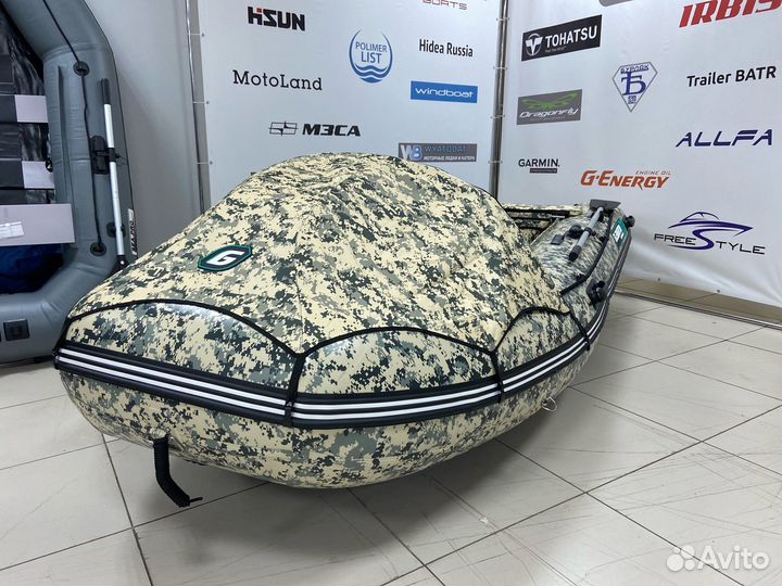 Лодка пвх Gladiator E380Pro / Гладиатор 380 Про