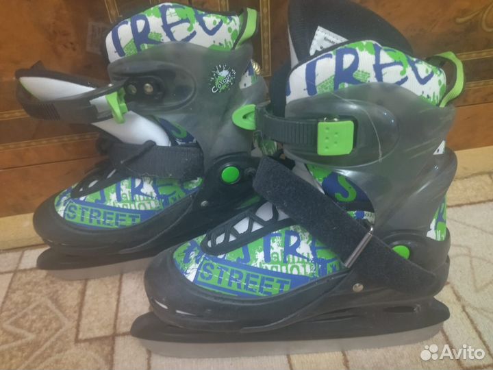 Коньки детские раздвижные
