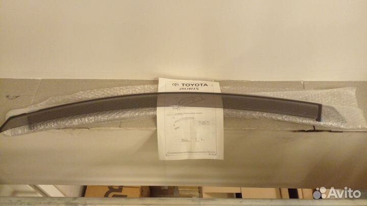 Дефлектор боковых окон, 2 двери (передние), Auris