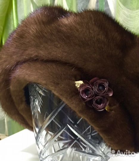 Берет норковый