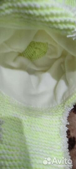 Вязанный комплект шапка и шарф