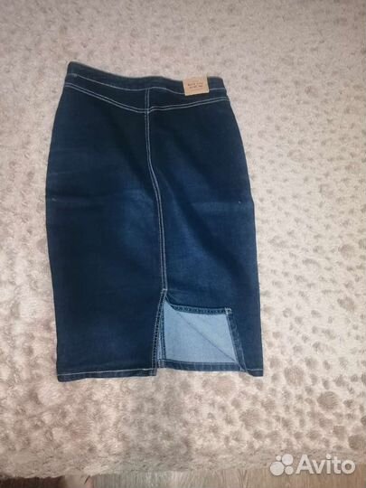 Юбка джинсовая