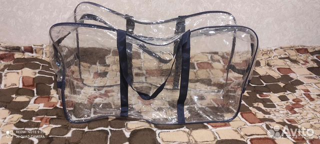 Сумка в роддом прозрачная