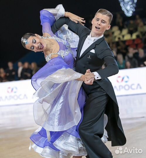 Платье для бальных танцев стандарт