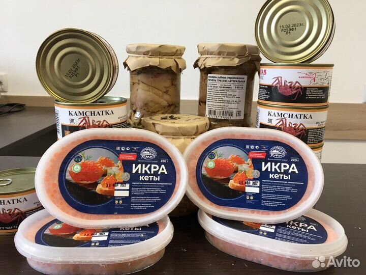 Камчатская Икра 2023 Морепродукты в Симферополе