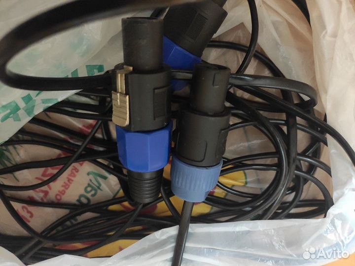 Кабель xlr-джек 6, Джек на джек, кабеля