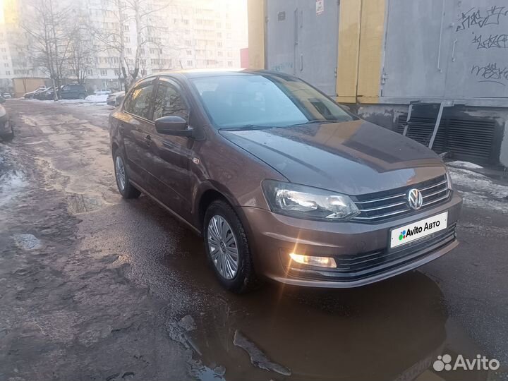 Volkswagen Polo 1.6 МТ, 2019, 103 000 км