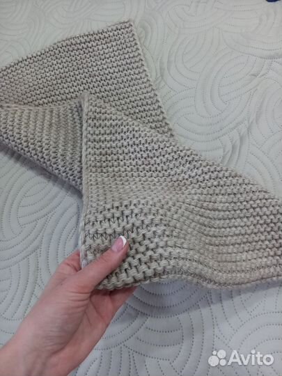 Палантин вязаный