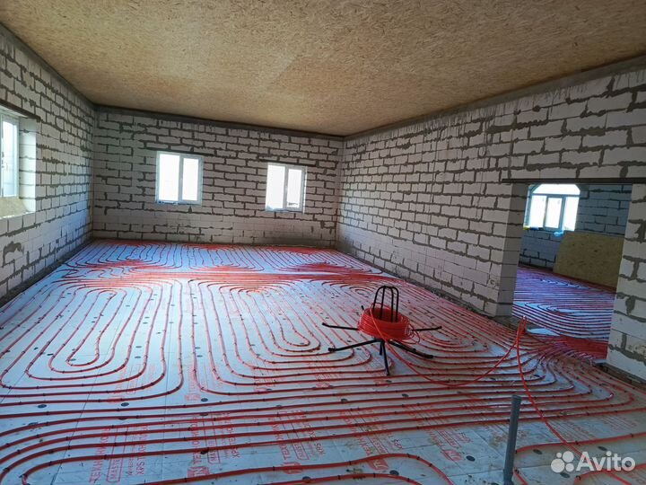 Отопление,теплый пол, водопровод, канализация