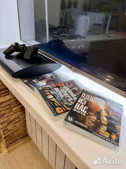 Игровая приставка Sony PlayStation 3 бу