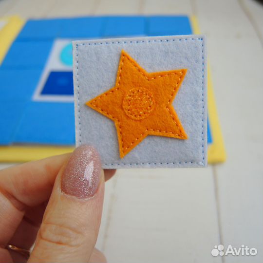 Фетровая книга. Развивающая эко-игра мемори