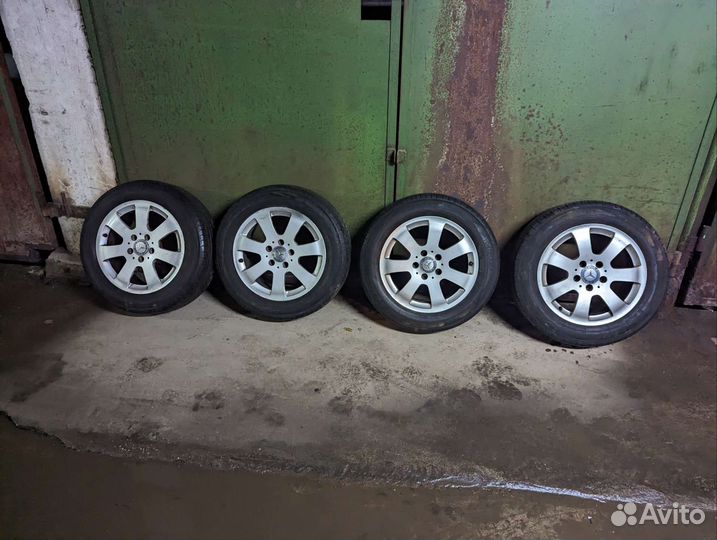 Колеса на mercedes w124 лето