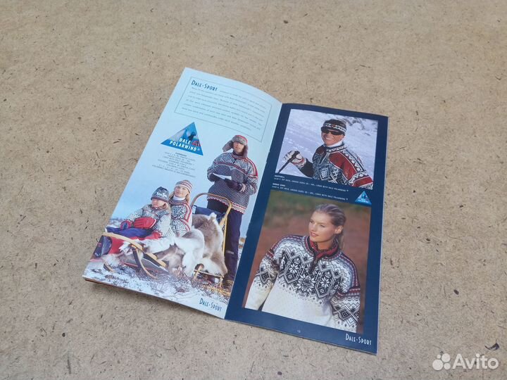 Брошюра Dale of Norway 2000 год