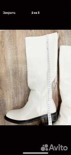 Сапоги женские натуральная кожа 40 размер