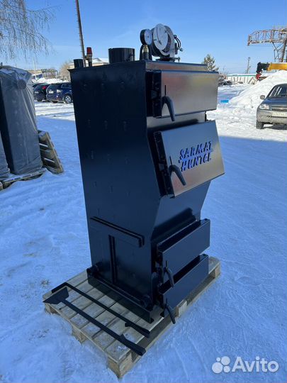 Твердотопливный котел длительного горения