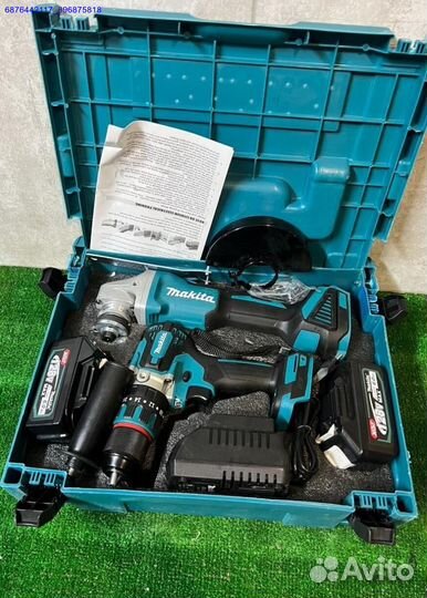 Набор Makita 2в1 Шуруповерт, ушм