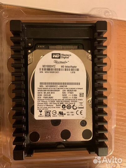 Жесткие диски серверные wd1000dhtz 1tb 4шт