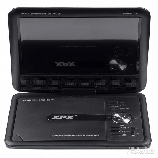 Портативный DVD плеер XPX EA-9099L DVB-T2 9.8