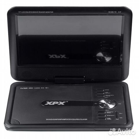 Портативный DVD плеер XPX EA-9099L DVB-T2 9.8