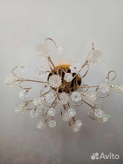 Люстра потолочная с пультом