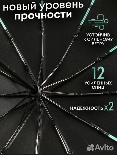 Зонт складной Премиум качество