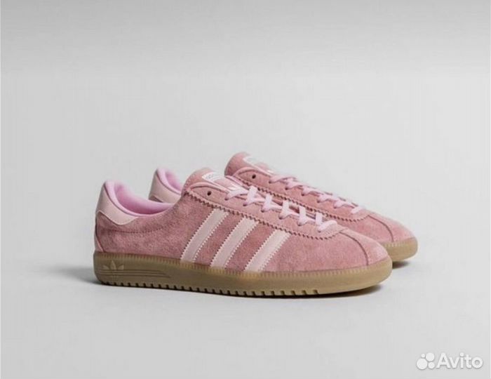 Adidas Bermuda розовые кеды